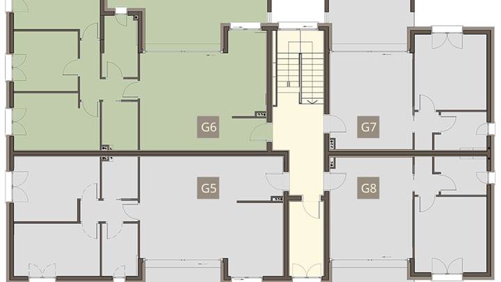 Quadrilocale al piano primo con terrazzo