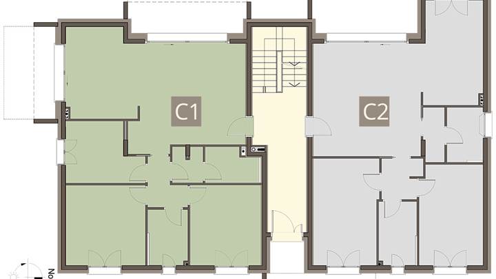 Quadrilocale con giardino