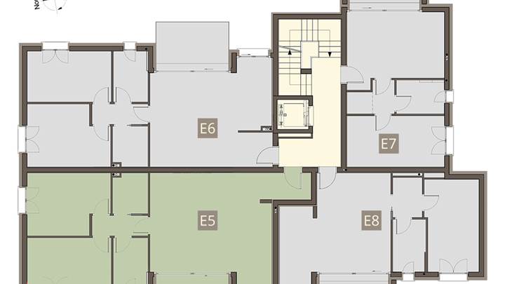 Trilocale con balcone